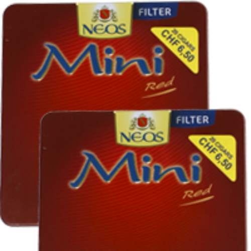 Bild von 40 Neos Mini Cigarillos Red (Vanilla) mit Filter