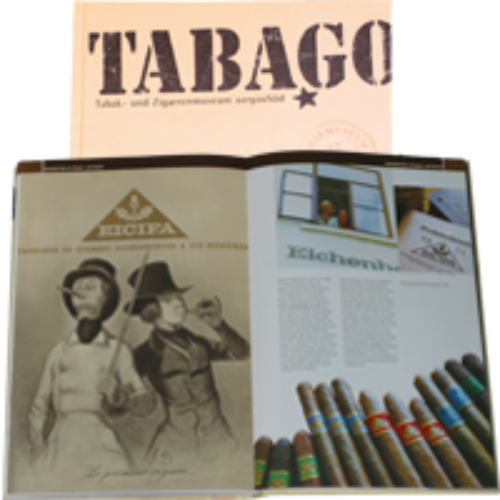 Bild von Tabago-Buch mit einer feinen  Eicifa-Cigarren