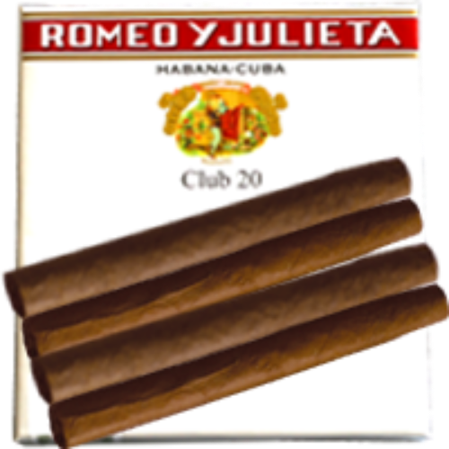 Bild von 20 Romeo Y Julieta Club Cigarillos aus Cuba.