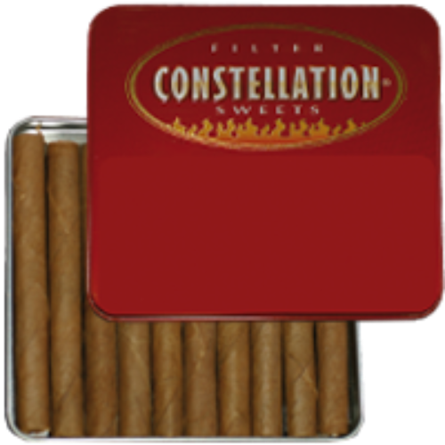 Bild von 5 x 10 Constellation Sweets mit Filter in 5 Metallböxli