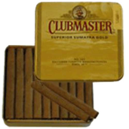 Bild von 5x20Clubmaster Superior Sumatra Gold N° 161 im Metallböxli