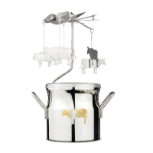 Bild von Teelicht-Karussell Kuh