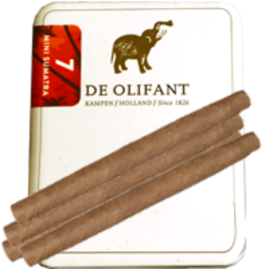 Bild von 7 De Olifant Mini Cigarillos Sumatra 7