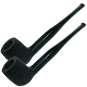 Bild von 2 Bruyere Garantie Pfeifen, schwarz,