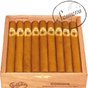 Bild von 25 Samana Corona Longfiller Cigarren im Originalkistli aus der Dom. Rep.
