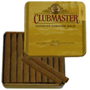 Bild von 20 Clubmaster Superior Sumatra Gold N° 161 in Metallböxli