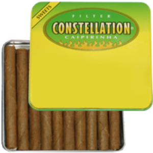 Bild von 5 x 10 Constellation Caipirinha Sweets mit Filter in 5 Metallböxli