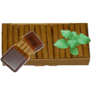 Bild von 50 es ganz guets Stümpli (presst) mit Kunststoffetui