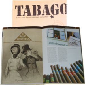 Bild von Tabago-Buch mit einer feinen  Eicifa-Cigarren
