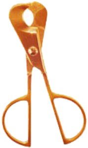 Bild von Cigarrenschere vergoldet