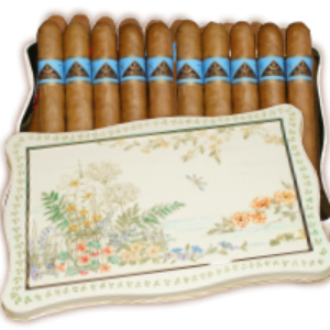 Bild von 42 Top-Cigar hell in "Blüemli"-Dose