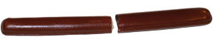 Bild von 1 Leder Cigarrenetui braun für eine Cigarre