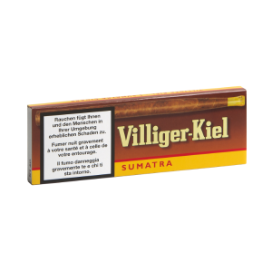 Bild von 5 Villiger Kiel, helle Cigarre mit Mundstück.