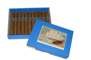 Bild von Neue TOP-Cigarren im blauen Kartonkistli