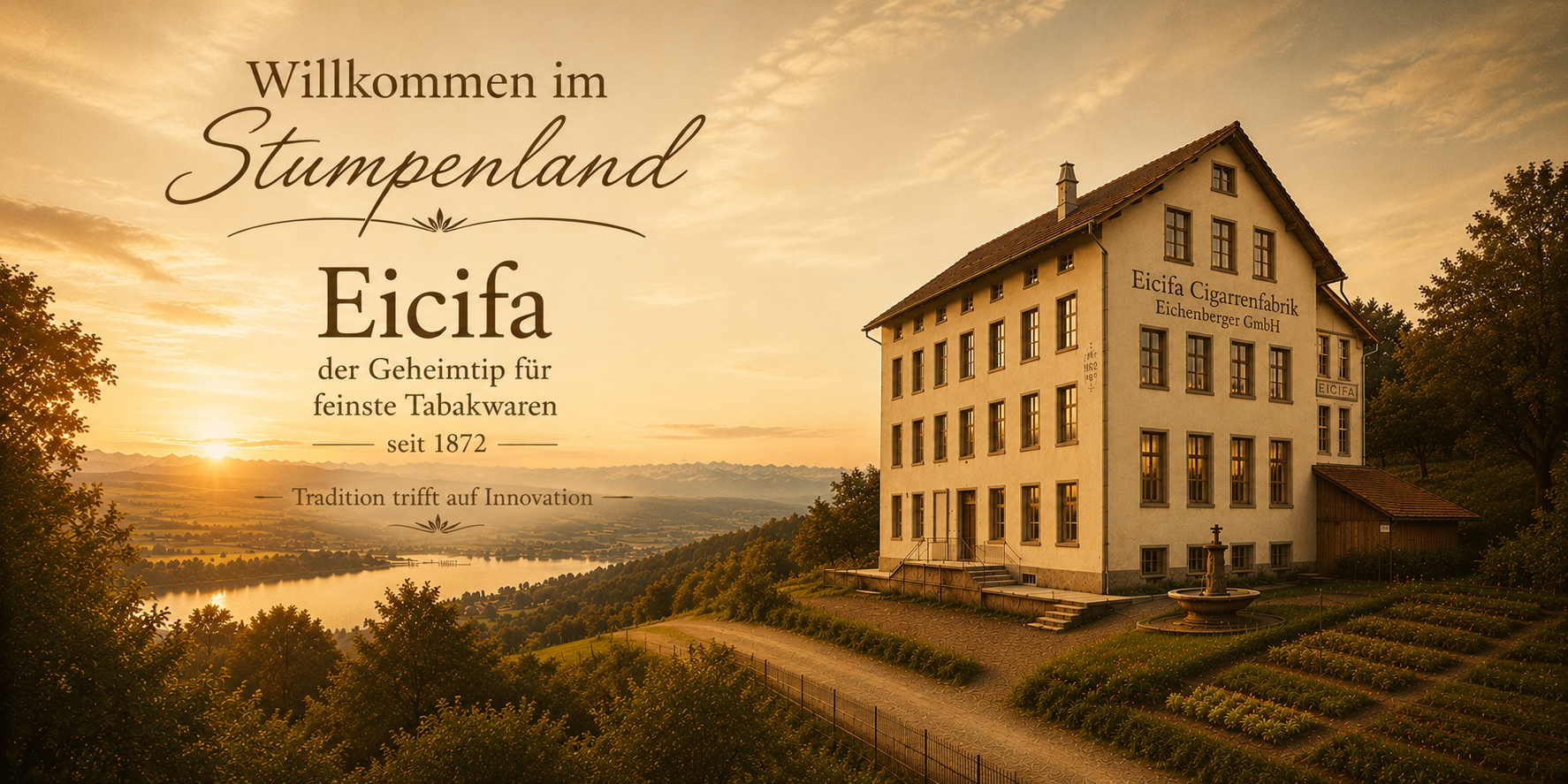EICIFA Cigarrenfabrik - Eichenberger GmbH - Russirainstr. 4 - 5737 Menziken Tel. +41 62 771 16 55