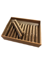 Bild von 26 helle Eicifa-Cigarren Sortiment "Frieda" im braunen Kartonkistli