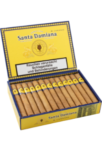 Bild von 25 Santa Damiana Classic Coronas. Handgerollte Importcigarre aus der Dominikanischen Republik.