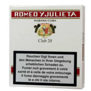 Bild von 20 Romeo Y Julieta Club Cigarillos aus Cuba.