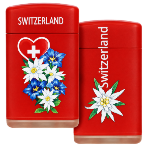 Bild von 2 Jet Flame Feuerzeuge mit "Schwyzer"-Sujet