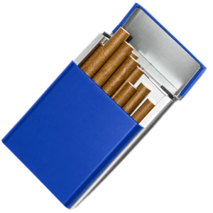 Bild von 1 Klappetui blau, leer