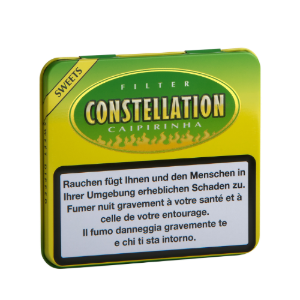 Bild von 5 x 10 Constellation Caipirinha Sweets mit Filter in 5 Metallböxli