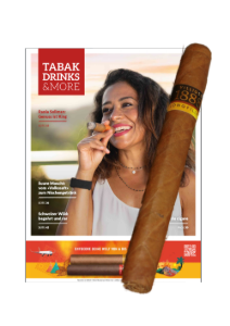 Bild von Gschänk; 1 Tabak Drink & More-Magazin und 1 Importcigarre 1888 aus der Karibik